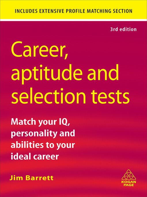 Title details for Career, Aptitude and Selection Tests by Jim Barrett - Available